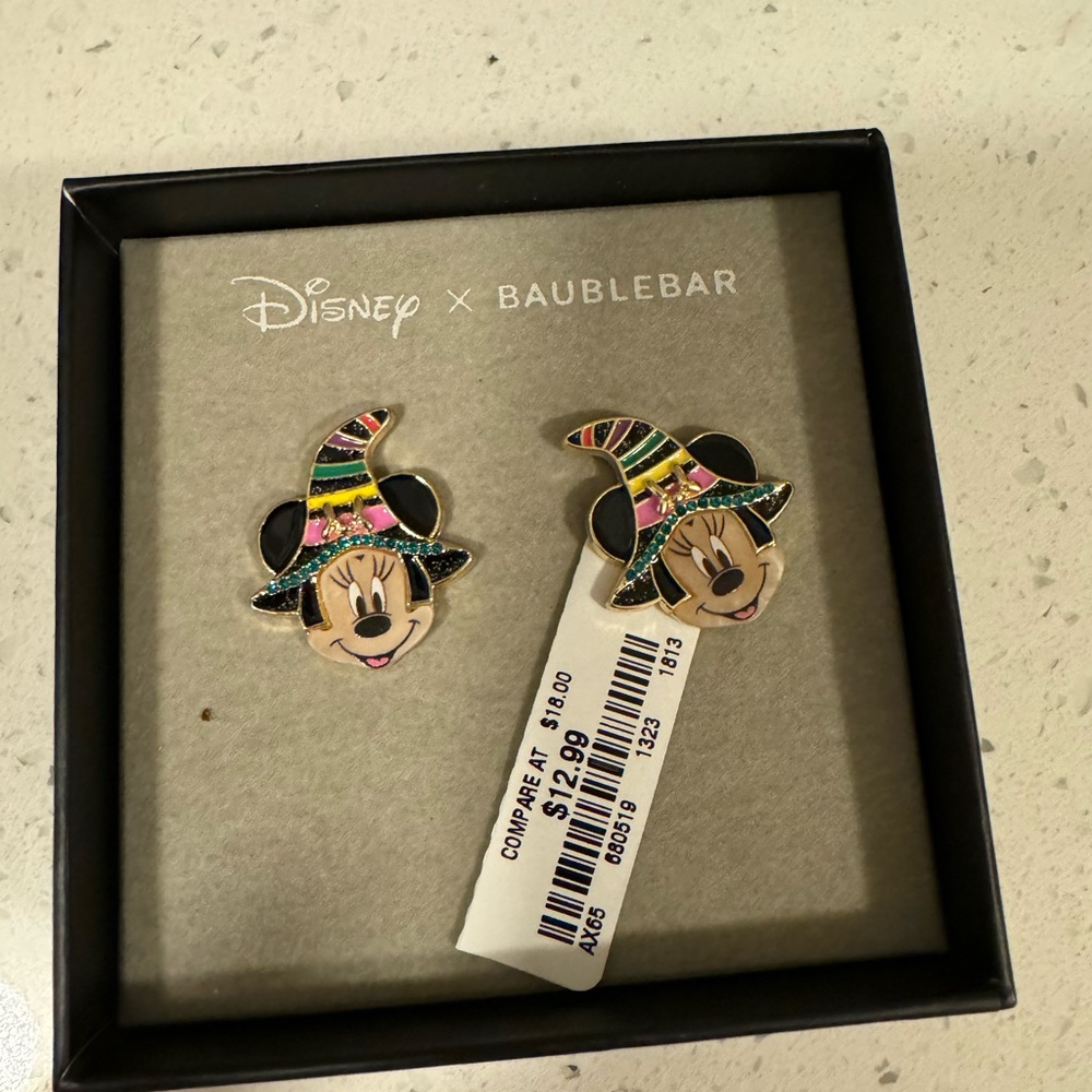 NWT Disney Baublebar Earrings